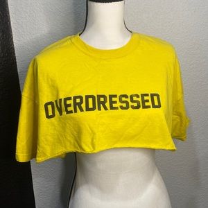 Yellow Crop Top